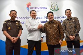 Kemenpora&ndash;Kejaksaan Agung sepakati kerja sama hukum untuk perkuat transparansi program kepemudaan dan olahraga