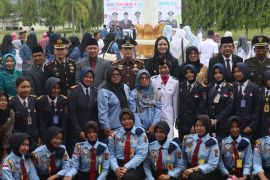 Dharmasraya gelar upacara peringatan hari pahlawan dan hari kesehatan nasional 2025