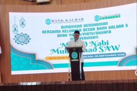 Bank Kalbar Peringati Maulid Nabi dengan Santuni Anak Yatim dan Ingatkan Bahaya Judi Online