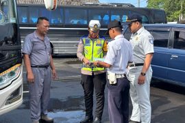 Polres Purbalingga "ramp check" untuk pastikan angkutan laik jalan