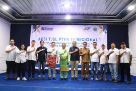 Bantuan TJSLP dari PTPN IV percepat pemulihan longsor Gunung Monako