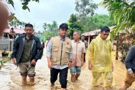 Ratusan rumah warga di Kota Solok terendam banjir