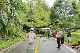 Polres: Akses jalan Kabupaten Solok -Solok Selatan kembali tertutup