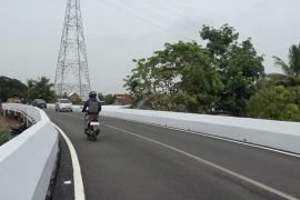 Jembatan Layang Gandus Palembang mulai difungsikan