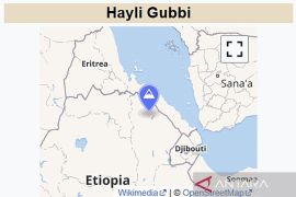 Penerbangan India siaga usai erupsi gunung berapi di Etiopia