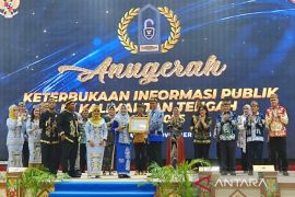Dislutkan Kalteng kembali puncaki Malam Anugerah Keterbukaan Informasi Publik