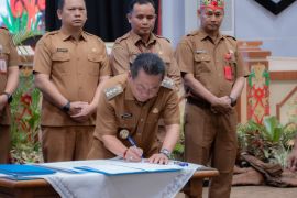 Bupati Kapuas dukung penuh percepatan operasionalisasi Kopdeskel Merah Putih