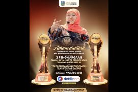 Khofifah raih penghargaan nasional untuk Misi Dagang dan Trans Jatim
