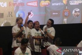 Gala film Wasiat Warisan, aktor kompak bawakan lagu "O Tano Batak"