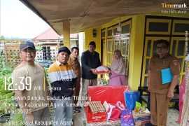 Pemkab Agam salurkan bantuan bagi 53 kepala keluarga terdampak bencana