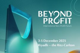 Saudi Arabia to host Beyond Profit, first global non-profit forum