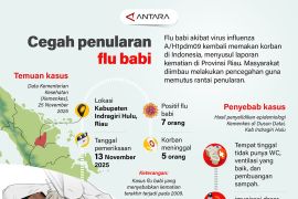 Cegah penularan flu babi