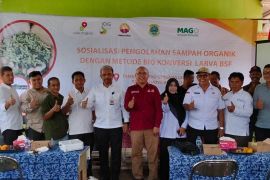 Jaga Lingkungan, SKK Migas PetroChina kampanyekan pengolahan sampah mandiri berbasis Larva BSF di Tanjab Timur