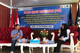 LPKA Pangkalpinang gelar FGD bahas penahanan dan penempatan anak sesuai UU SPPA