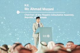 Ketua MPR bicara Pancasila bertahan sampai kiamat di Liga Muslim Dunia