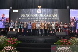 Prestasi gemilang! Kementerian Hukum raih predikat unggul IKK 2025