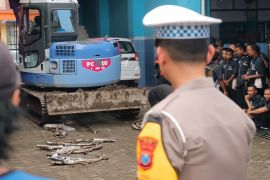 Polisi Blitar edukasi pelajar patuhi aturan lalu lintas