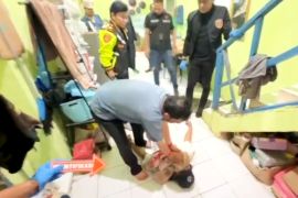 Polisi prarekonstruksi kasus pembunuhan Alvaro sebelum tersangka tewas