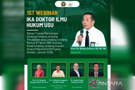 IKA Doktor Ilmu Hukum USU gelar webinar bahas perubahan KUHAP berlaku 2026