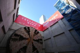 Terowongan kereta cepat yang lintasi Sungai Haihe sukses dibor