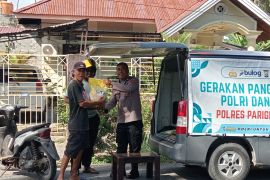 Polres Parimo salurkan 100 ton beras via Gerakan Pangan Murah