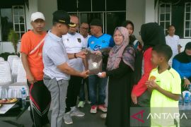 SMP Negeri 1 Puding Besar Bangka berhasil memproduksi pupuk organik