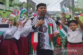 Aksi bela Palestina warnai hari lahir ke-95 tahun Al Jam'iyatul Washliyah