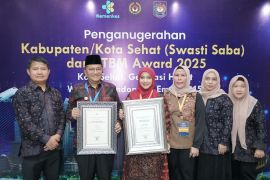 Kota Jambi raih penghargaan Swasti Saba Wistara dari Kemenkes RI