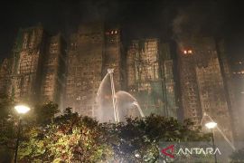 KJRI: 95 WNI selamat, 35 belum ditemukan dalam kebakaran Hong Kong