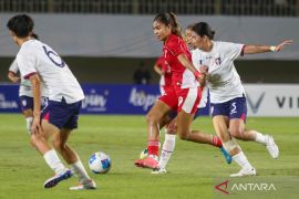 Laga persahabatan internasional: Timnas putri Indonesia dibekuk China Taipei dengan skor 5-0