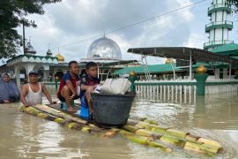 Korban terdampak capai 16.987, Banjir Sergai terparah dari tahun 2021