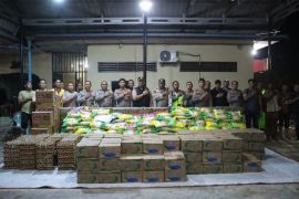 Polres Langkat salurkan bantuan Kapolda untuk masyarakat terdampak banjir