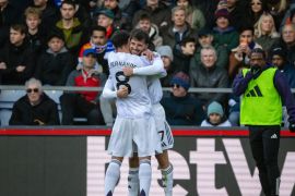 Manchester United bangkit, kalahkan Crystal Palace 2-1