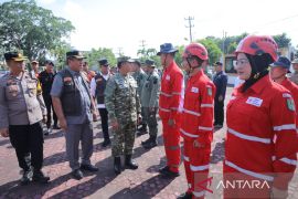 Pemkab Asahan gelar apel Kesiapsiagaan hadapi ancaman bencana hidrometeorologi