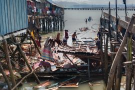 Dua rumah rusak akibat angin kencang di Buol