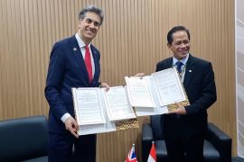 Indonesia teken MoU dengan Inggris terkait perubahan iklim