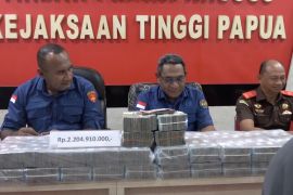 Kejati Papua sita uang dugaan korupsi Bulog Wamena senilai Rp2,2 M