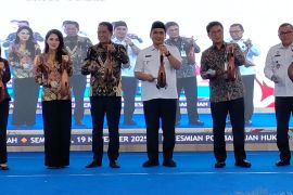 Menteri Hukum resmikan 8.563 posbankum di Jateng