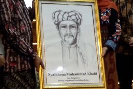 Pemprov Jatim perkenalkan sketsa pahlawan nasional Syaikhona Kholil
