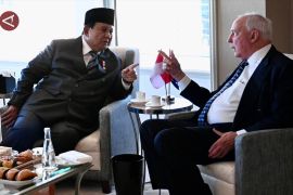 Presiden jumpai Paul Keating di sela-sela kunjungan kenegaraan