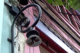 Puluhan lampu hias di kota lama Surabaya hilang, dua pelaku diringkus