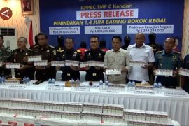 Bea Cukai Kendari amankan peredaran barang ilegal senilai Rp7,5 miliar