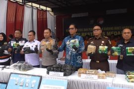 Dalam waktu 42 hari, Polrestabes Medan ungkap 173 kasus narkoba