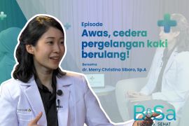 Bincang Sehat: Awas, cedera pergelangan kaki!