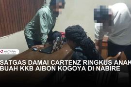 ANAK BUAH AIBON KOGOYA DIRINGKUS APARAT SATGAS ODC DI NABIRE