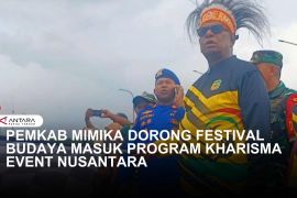PENTAS SENI BUDAYA DAN LOMBA DAYUNG TRADISIONAL DI MIMIKA