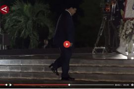 Prabowo pimpin upacara ziarah nasional hari pahlawan di TMP Kalibata  -VIDEO