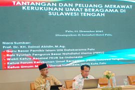 Kemenag-FKUB Sulteng libatkan pemuda sebagai agen perdamaian