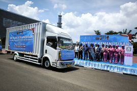 Polda Banten kirim bantuan kemanusiaan ke Provinsi Aceh, Sumatera Utara, dan Sumatera Barat