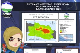 BMKG sebut Sumedang salah satu daerah sambaran petir tertinggi Jawa Barat